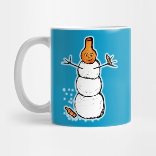 Beer Snowman Mug